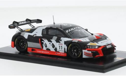 Diecast model cars Audi R8 lms GT3 EVO II No.11 Sport Team Comtoyou 24h Spa 2023 1/43 Spark
