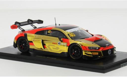 Diecast model cars Audi R8 gt LMS GT3 No.40 Sport Asia Team Absolute Fia World Cup Macau 2023 1/43 Spark