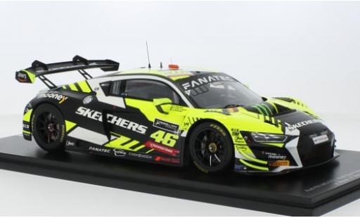 Diecast model cars Audi R8 lms GT3 No.46 Sport Team WRT 24h Spa 2022 1/18 Spark