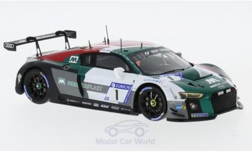 Diecast model cars Audi R8 lms No.1 Sport Team Land 24h N&Atilde;&frac14;rburgring 2018 C.Mies/K.van der Linde/S.van der Linde/R.Rast 1/43 Spark