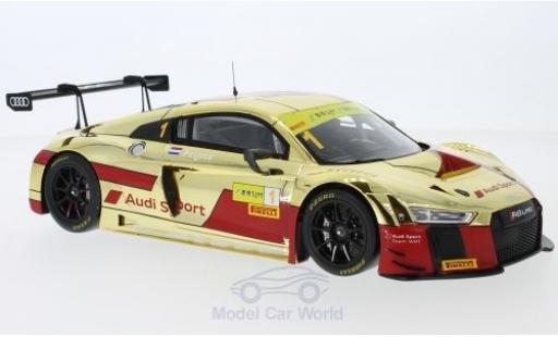 Diecast model cars Audi R8 gt LMS No.1 Sport Team WRT Cup Macau 2017 R.Frijns 1/18 Spark
