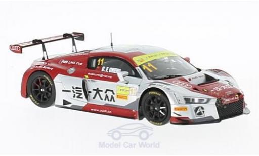 Diecast model cars Audi R8 gt LMS No.11 Absolute Racing Macau Cup 2016 C.F.Cheng 1/43 Spark