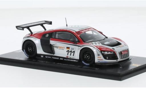 Diecast model cars Audi R8 lms No.111 Phoenix Racing 24h Spa 2009 1/43 Spark