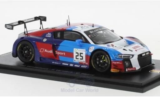 Diecast model cars Audi R8 lms No.25 Sainteloc Racing 24h Spa 2018 M.Winkelhock/F.Vervisch/C.Haase 1/43 Spark