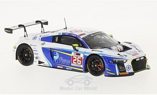 Diecast model cars Audi R8 lms No.26 Sainteloc Racing 24h Spa 2017 C.Kelders/M.Rostan/F.Bouvy 1/43 Spark
