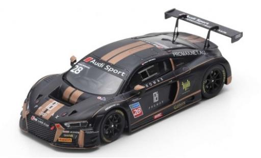 Diecast model cars Audi R8 lms No.28 ProMax Team Cup 2018 A.Haryanto 1/43 Spark