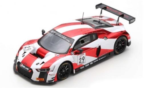 Diecast model cars Audi R8 lms No.29 Sport Team Land 8h Kalifornien 2018 C.Mies/C.Haase/K.van le Linde 1/43 Spark