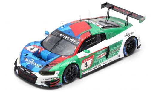 Diecast model cars Audi R8 lms No.4 Sport Team Phoenix 24h N&Atilde;&frac14;rburgring 2019 P.Kaffer/F.Stippler/F.Vervisch/D.Vanthoor 1/43 Spark