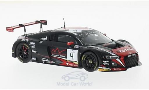 Diecast model cars Audi R8 lms No.4 Belgian Club Team WRT 24h Spa 2016 A.De Leener/B.Baguette/P.Kaffer 1/43 Spark