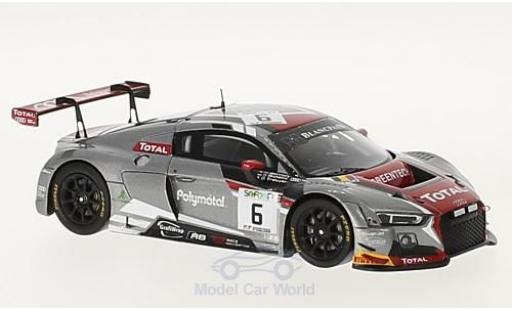 Diecast model cars Audi R8 lms No.6 Belgian Club Team WRT 24h Spa 2017 S.Richelmi/N.Berthon/B.Treluyer 1/43 Spark