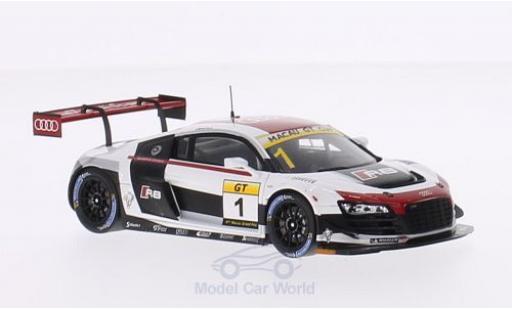 Diecast model cars Audi R8 gt spyder LMS Ultra No.1 Cup GP Macau 2014 E.Mortara 1/43 Spark