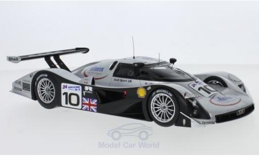 Diecast model cars Audi R8C course C No.10 Infineon 24h Le Mans 1999 A.Wallace/J.Weaver/P.McCarthy 1/18 Spark