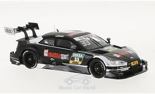 Diecast model cars Audi RS5 dtm RS 5 No.33 Sport Team Rosberg Auto Bild Motorsport 2017 R.Rast 1/43 Spark