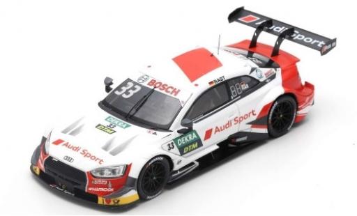 Diecast model cars Audi RS5 dtm RS 5 No.33 Sport Team Rosberg 2019 R.Rast 1/43 Spark