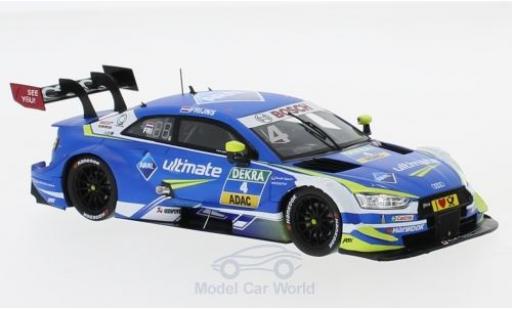Diecast model cars Audi RS5 dtm RS 5 No.4 Sport Team Abt Sportline Hockenheim 2018 R.Frijns 1/43 Spark