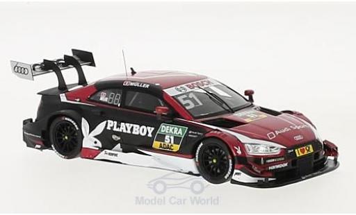 Diecast model cars Audi RS5 dtm RS 5 No.51 Sport Team Abt Sportline Playboy 2017 N.M&Atilde;&frac14;ller 1/43 Spark