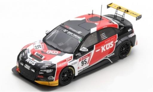 Diecast model cars Audi RS3 berline No.95 Team Avia Sorg Racing 24h N&Atilde;&frac14;rburgring 2019 P.Haener/C.Hewer/R.Speich/R.Waschkau 1/43 Spark