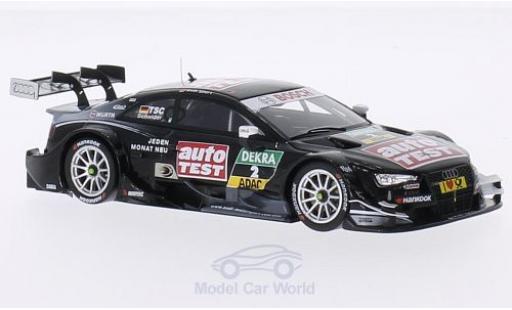 Diecast model cars Audi RS5 dtm No.2 Sport Team Phoenix Auto Test 2014 T.Scheider 1/43 Spark