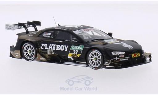 Diecast model cars Audi RS5 dtm No.27 Sport Team Abt Sportsline Playboy 2015 A.Tambay 1/43 Spark