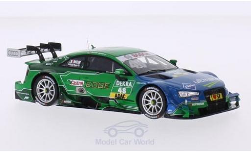 Diecast model cars Audi RS5 dtm No.48 Sport Team Abt Sportsline ARAL ultimate / Castrol EDGE 2015 E.Mortara 1/43 Spark