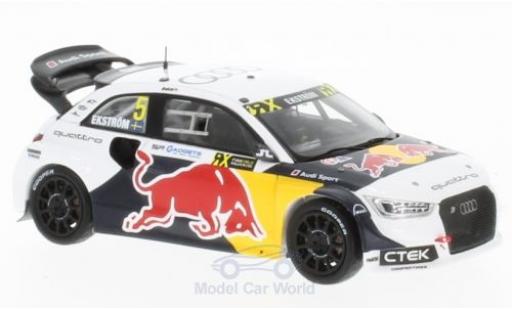 Diecast model cars Audi S1 rallycross No.5 Red Bull Rally-Cross Hockenheim 2016 M.Ekstr&Atilde;&para;m 1/43 Spark
