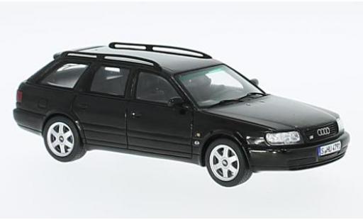 Diecast model cars Audi S6 avant Plus black 1996 1/43 Spark