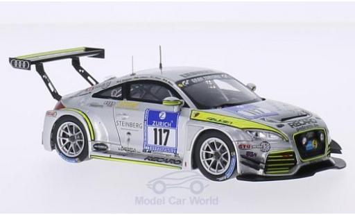 Diecast model cars Audi TT rs No.117 Scuderia Colonia e.V. 24h N&Atilde;&frac14;rburgring 2015 M.Wasel/T.Wasel/M.L&Atilde;&para;hnert/E.Deegener 1/43 Spark