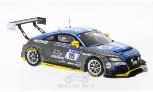 Diecast model cars Audi TT rs No.89 LMS Engineering 24h N&Atilde;&frac14;rburgring 2017 S.Wieninger/U.Andree/D.Schmid/C.Schmitz 1/43 Spark