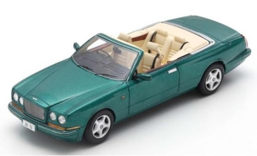 Diecast model cars Bentley Azure cabriolet MkI metallic green RHD 1995 1/43 Spark