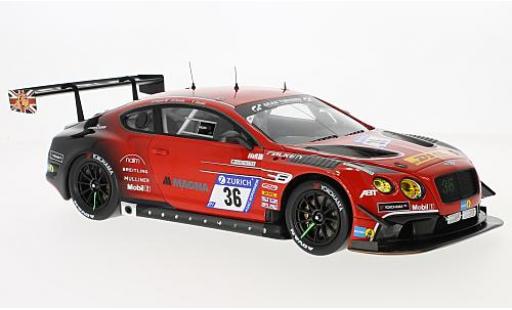 Diecast model cars Bentley Continental course GT3 RHD No.36 Team ABT 24h N&Atilde;&frac14;rburgring 2017 S.Kane/G.Smith/M.Soulet 1/43 Spark