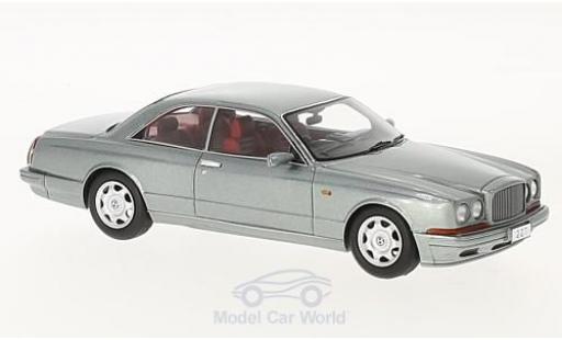Diecast model cars Bentley Continental R metallic grey RHD 1991 1/43 Spark