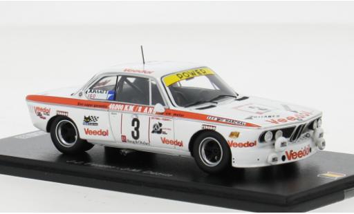 Diecast model cars Bmw 3.0 CSi No.3 24h Spa 1975 1/43 Spark