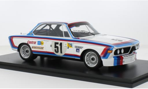 Diecast model cars Bmw 3.0 CSL No.51 Motorsport 24h Le Mans 1973 1/18 Spark