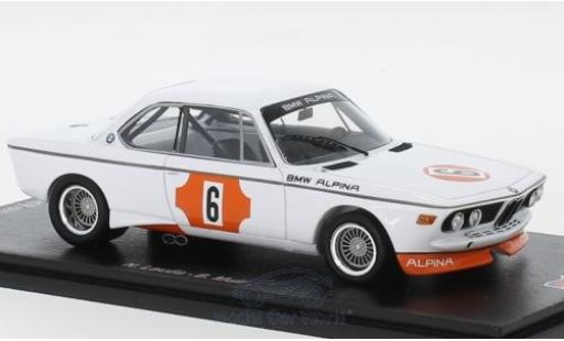 Diecast model cars Bmw 3.0 CSL No.6 4h Monza 1973 N.Lauda/B.Muir 1/43 Spark