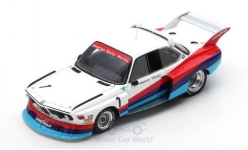 Diecast model cars Bmw 3.5 csl turbo No.1 6h Silverstone 1976 R.Peterson/G.Nilsson 1/43 Spark