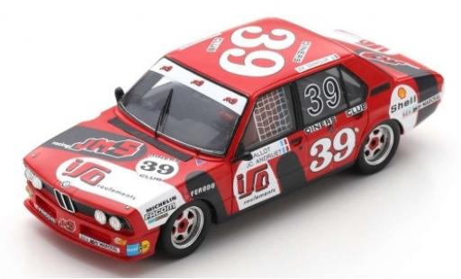 Diecast model cars Bmw 530 course i (E12) No.39 JMS Racing Team 24h Spa Francorchamps 1980 C.Ballot-Lena/J-C.Andruet/J-M.Smadja 1/43 Spark
