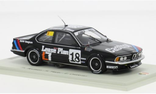 Diecast model cars Bmw 635 CSi 24h Spa 1986 #18 1/43 Spark