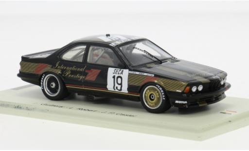 Diecast model cars Bmw 635 CSi 24h Spa 1986 #19 1/43 Spark