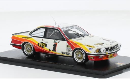 Diecast model cars Bmw 635 CSi No.1 24h Spa 1983 1/43 Spark