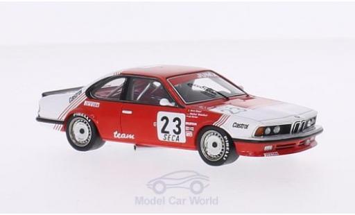 Diecast model cars Bmw 635 CSi (E24) No.23 Team Belga Belga 24h Spa 1985 inklusive Decals M.Winkelhock/H.Regoud/J.Gartner 1/43 Spark
