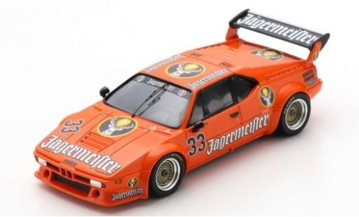 Diecast model cars Bmw M1 1982 No.33 J&Atilde;&curren;germeister Norisring K.K&Atilde;&para;nig 1/43 Spark