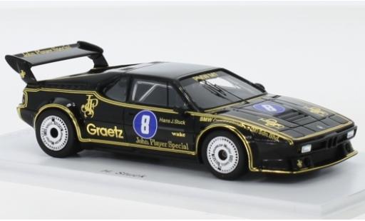 Diecast model cars Bmw M1 1983 No.8 John Player Special Shah Alam H-J.piece 1/43 Spark