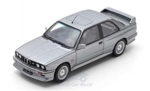 Diecast model cars Bmw M3 evo 2 (E30) metallic grey 1988 1/43 Spark