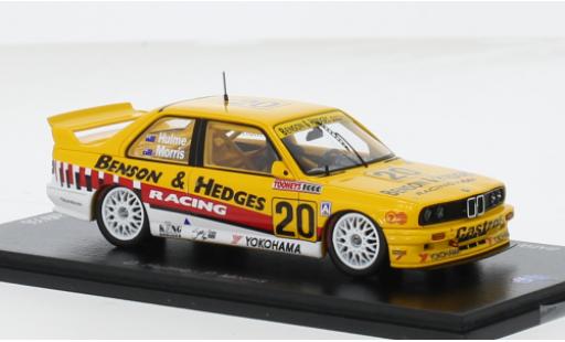 Diecast model cars Bmw M3 course (E30) No.20 Benson &amp; Hedges Bathurst 1992 1/43 Spark