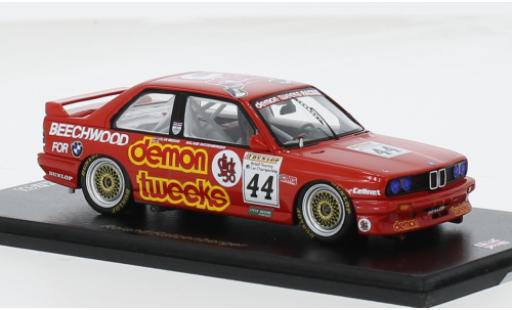Diecast model cars Bmw M3 btcc (E30) No.44 Demon Tweeks Thruxton 1988 1/43 Spark