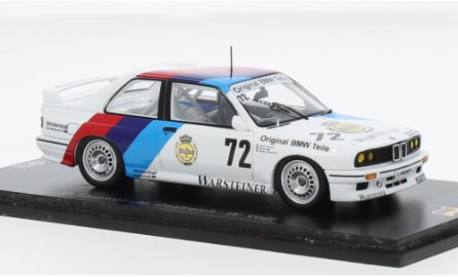 Diecast model cars Bmw M3 course (E30) No.72 24h N&Atilde;&frac14;rburgring 1987 1/43 Spark