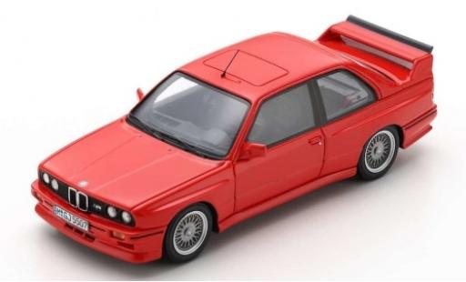 Diecast model cars Bmw M3 Sport Evolution (E30) red 1990 1/43 Spark