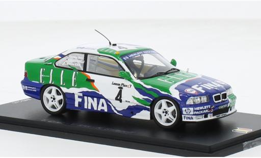 Diecast model cars Bmw M3 course (E36) No.4 Fina Fina 24h Spa 1997 1/43 Spark