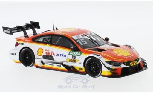 Diecast model cars Bmw M4 dtm No.15 Team RMG S Hockenheim 2017 A.Farfus 1/43 Spark