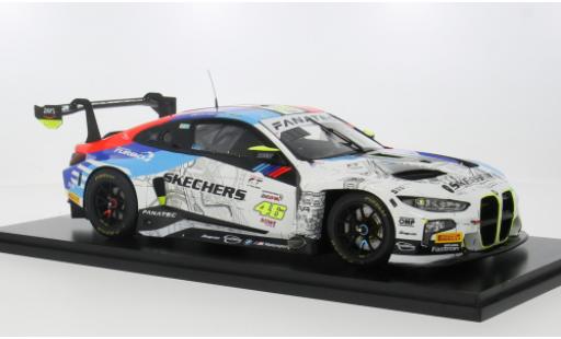 Diecast model cars Bmw M4 gt3 24h Spa 2024 Team WRT #46 1/18 Spark